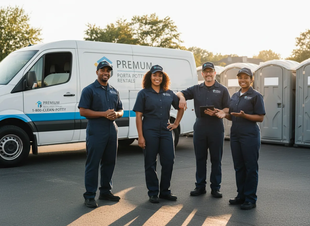 VIP Portable Toilets company in West Enfield, ME